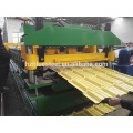 China Manufacturer Color Glazed Steel Roof Tile Roll Forming Machine , Roofing Tile Sheet Making Machine